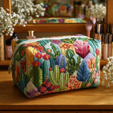 Sole Succulento Beauty Case Trapuntato