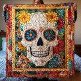 Delizia del Teschio di Zucchero Coperta Trapuntata