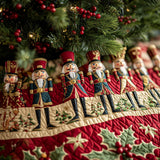 Guardiano della Fata Confetto Copri Base per Albero di Natale Trapuntato