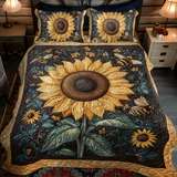 Set di Biancheria da Letto Trapuntata Scintilla del Sole