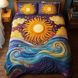 Set di Biancheria da Letto Trapuntata 3 Pezzi Sogni della Raggiera di Sole