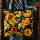 Giardino di Girasoli Borsa Tote Trapuntata