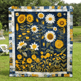 Notte di Girasoli Coperta Trapuntata
