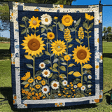 Splendore di Girasoli Coperta Trapuntata