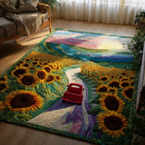 Orizzonte di Sogno tra i Girasoli Tappeto