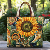 Giardino di Girasoli Borsa Tote Trapuntata