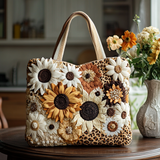 Giardino di Girasoli Borsa Tote Trapuntata