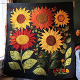 Collezione di Girasoli Coperta Trapuntata