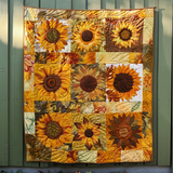 Giardino di Girasoli Coperta Trapuntata