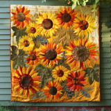 Giardino di Girasoli Coperta Trapuntata