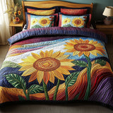 Set di Biancheria da Letto Trapuntata 3 Pezzi Sogni di Sunkissed del Petalo