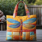 Sentiero Illuminato dal Sole Borsa Tote Trapuntata