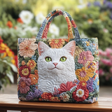 Gatto al Sole Borsa Tote Trapuntata