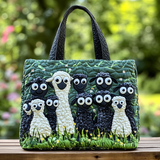 Pecora al Sole Borsa Tote Trapuntata