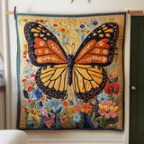 Volo all'Alba Quilt Artistico da Parete