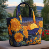Gloria al Tramonto Borsa Tote Trapuntata