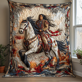 Cavaliere del Tramonto Coperta Trapuntata