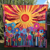 Giardino di Sole Coperta Trapuntata