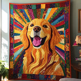Golden Retriever Coperta Trapuntata