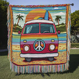 Furgone Hippie da Surf Coperta da Divano