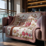 Dolci Gufi Coperta Trapuntata