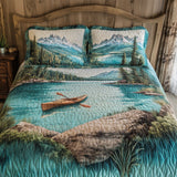 Set di Biancheria da Letto Trapuntata 3 Pezzi Orizzonte di Tahoe