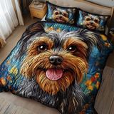 Set di Biancheria da Letto Trapuntata 3 Pezzi Comfort della Coda