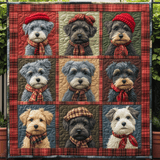 Racconti del Terrier Tartan Coperta Trapuntata