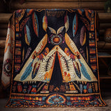 Armonia del Tepee al Crepuscolo Coperta Trapuntata