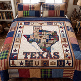 Set di Biancheria da Letto Trapuntata 3 Pezzi Texas Ranger Classico