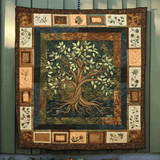 L'Albero della Vita Coperta Trapuntata