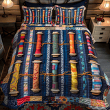 Set di Biancheria da Letto Trapuntata 3 Pezzi Bellezza di Threaded