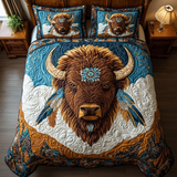 Set di Biancheria da Letto Trapuntata 3 Pezzi Thunderous Roam