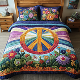 Set di Biancheria da Letto Trapuntata Hippie
