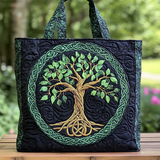 Albero Senza Tempo Borsa Tote Trapuntata