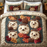 Set di Biancheria da Letto Trapuntata 3 Pezzi Zampe Minuscole e Spikes