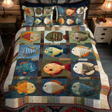 Set di Biancheria da Letto Trapuntata 3 Pezzi Minuscolo Tackle