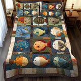 Set di Biancheria da Letto Trapuntata 3 Pezzi Minuscolo Tackle