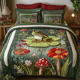 Set di Biancheria da Letto Trapuntata 3 Pezzi Tranquillità di Toad