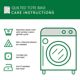 Fantasticheria del Dalmata Borsa Tote Trapuntata