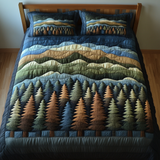 Tranquil Forest 3-Piece Quilted Bedding Set NCU0DK7502