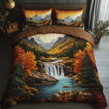 Tranquil Waters 3-Piece Quilted Bedding Set NCU0DK5258