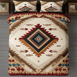 Set di Biancheria da Letto Trapuntata 3 Pezzi Eco Tribale