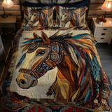 Set di Biancheria da Letto Trapuntata Maestà Tribale