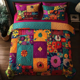 Set di Biancheria da Letto Trapuntata 3 Pezzi Splendore Tribale