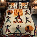 Set di Biancheria da Letto Trapuntata 3 Pezzi Spirito Tribale