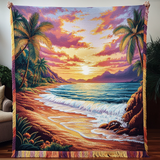 Alba Tropicale Coperta da Divano