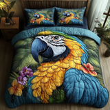 Tropical Flight 3-Piece Quilted Bedding Set NCU0DV3027