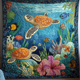 Mare Tropicale Quilt Artistico da Parete