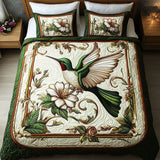 Set di Biancheria da Letto Trapuntata 3 Pezzi Canto Tropicale